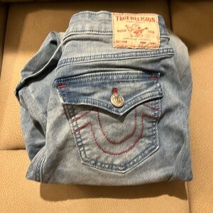 True Religion Light Blue Denim Jeans